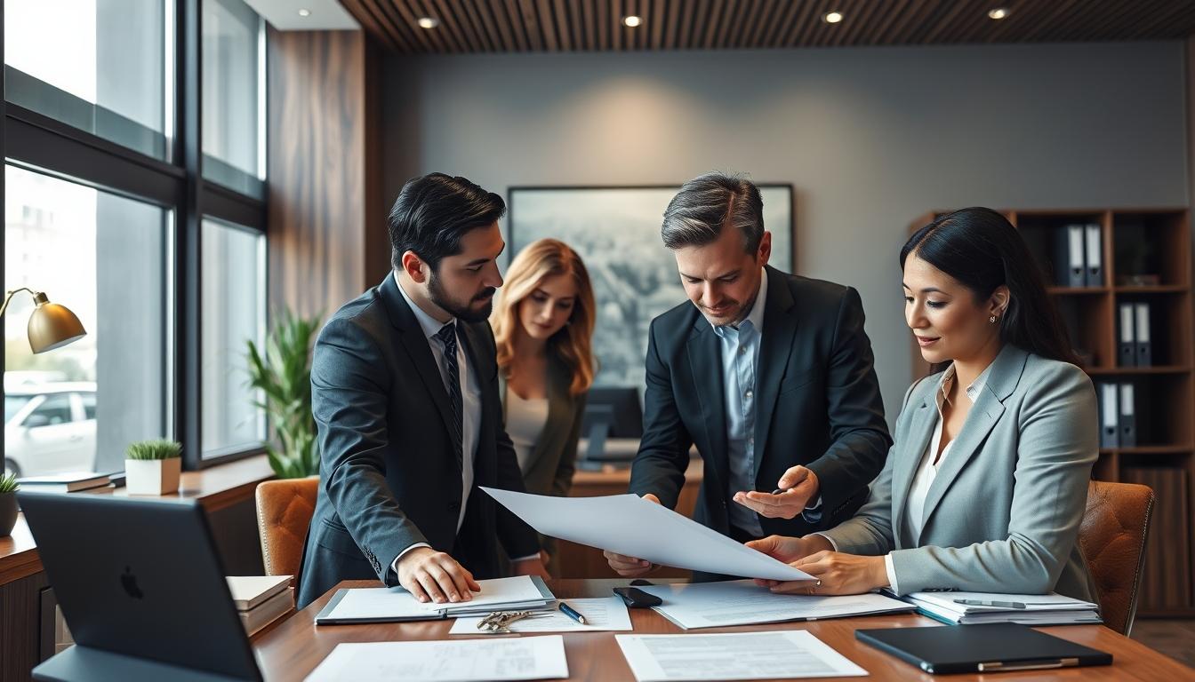 Coordination of property closing documents and timelines